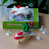Scientific experiment educational toy DIY material assembly balloon-powered aircraft Primary School students creative handmade