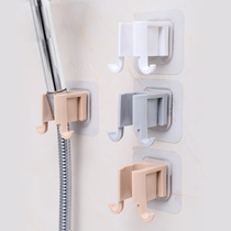 Punch-free shower bracket adjustable nozzle hanging seat bathroom shower artifact shower lotus pod fixed wall base