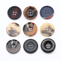 Round button suit coat button with windshirt suit suit button button resin button clothes small button