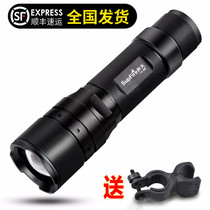 SupFire Divine fire F3 strong light flashlight L2-T6 focus charging mini LED outdoor riding zoom long-range shot