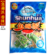 Hunan Chenzhou specialty fish products Shunhua 300g delicious fish brocade small gift package casual snacks cooked food