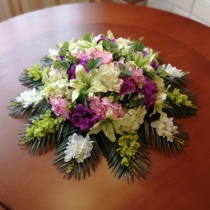 Special price large hotel table flower art electric turntable decoration decoration table flower artificial flower artificial flower decoration round table flower