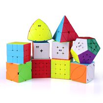 2345x2 Cube Warriors Maple Leaf Pyramid Mirror Megaminx Oblique square dumplings Mirror Hot Sale Rubiks Cube