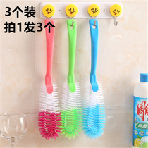  3-pack long-handled cup brush Cleaning cup artifact Powerful decontamination bottle brush cleaning teacup Water cup cleaning brush