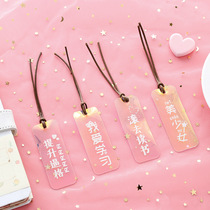 Korean creative laser bookmarks little fairy gifts hipster students use girls cute pvc Literary Book Notes