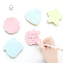   Cute shape creative post-it notes Pepsi stickers n times stickers self-adhesive notes multi-color 100 sheets each