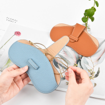 Glasses bag Female pressure resistant portable containing bag minimalist with pressure protection protective sheath sunglasses bag