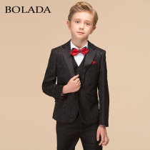  bolada boys suit dress British childrens suit suit host flower girl performance suit Middle school children spring and summer