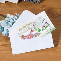 Christmas card small card creative trend children cute cartoon blessing envelope Christmas gift card