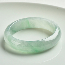 Myanmar ice species emerald bracelet Guido Princess floating green floating glass species of positive ring jade bracelet jade bracelet for giving elders girlfriend