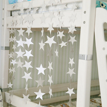 Curtain Room Decoration Birthday Gift Wedding Romantic Hung Lights Christmas Day Pentagram Stars Atmosphere