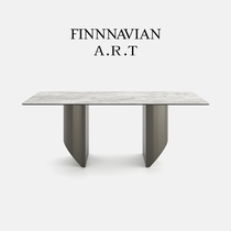 Finnavia ART table light and extravagant modern simple Onni table rectangular Italian table