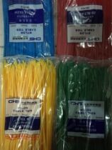 CHS national standard A grade 5X250 long iridescent plastic colored ribbon nylon yellow green red blue beamline with wire ties