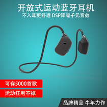 I would like wireless sports Bluetooth headset with 16G memory MP3 does not hurt ear bone sound double conduction waterproof noise reduction