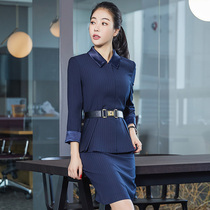 Special price 158 Spring Career dress Dress Suit Little Suit Jacket Skirt Hotel Front Desk Job Flight Attendant professional dress