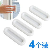 Glass door handle Paste type simple drawer incognito strong punch-free suction cup Sliding door and window push-pull refrigerator handle