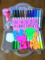 New airbrush children DIY airbrush pen Airbrush watercolor pen with charging function Pink painting brush