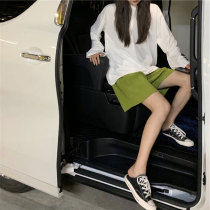 2021 early spring new small man shows high temperament Small fresh sweet salt can be sweet two-piece suit female