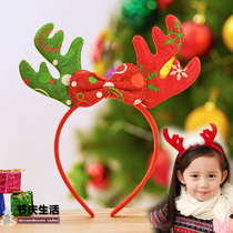 Christmas Headdress Hairband Adults and children dress up headband Snowman antlers Hair accessories Christmas props Hair accessories