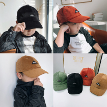 Childrens hat mens wave autumn new day family boy girl girl baby light core suede soft top duck tongue cap baseball cap