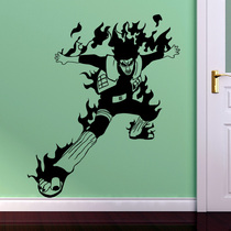 Naruto Mate Night Kaikai Emperor Eight Doors Wall Sticker Decoration Dormitory Wall Sticker Sea Newspaper