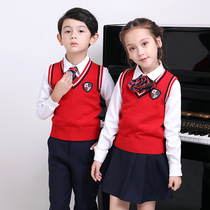 Kindergarten garden clothes autumn and winter school uniforms unified custom male children British style class suit spring and autumn clothes