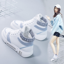 Spring 2021 new high-top shoes Joker ins tide shoes small white womens shoes 2020 explosive old sneakers