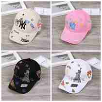 Sunscreen cartoon children spring summer autumn baseball cap sun hat baby hat male and female child thin cloth travel cap