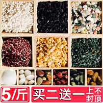 Yuhua stone decorative hydroponic potted colorful White Pebble fish tank with natural white pebbles