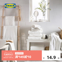 IKEA Ika IKEA FLODALEN cotton bath towel household towel water absorbent soft skin-friendly towel