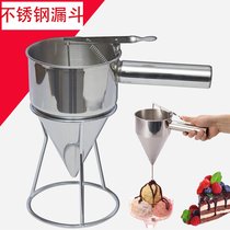 Manufacturer cake pouring filling scoop filling pot batter separation separator batter funnel tool octopus balls