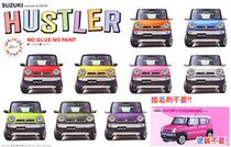 Fujimi 1 24 Glue-free and color-free assembly car model Suzuki Hustler Pink 06615