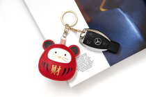 2020 Year of the Rat Keychain Car Female Key Ring Pendant Personality Creative ins Net Red Cute New Year Jewelry