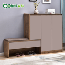 Shoe cabinet household door simple storage entry door entrance cabinet Simple modern Nordic multi-function foyer cabinet economical