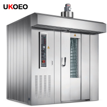 Brand directly operated UKOEO mammoth commercial large baking equipment 32 plate hot air rotary furnace bread mooncake table