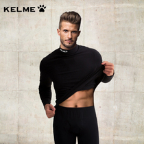 kelme Karmei tights mens velvet long-sleeved high-neck sports warm football training base shirt fitness clothes