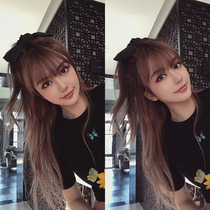 ins zhou yangqing same large butterfly knot hair clip black net red super-fairy red top clip hairpin hair rope head decoration