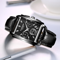 Guanqin male Earth watch butterfly flying quartz watch fashion trend waterproof steel Swiss watch junior high school students male Watch