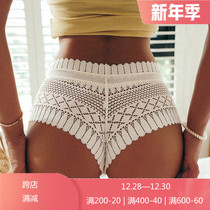 Fufigeer Europe and America sexy low waist lace breathable hip lift sport no trace women breifs underwear women Summer