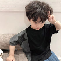 Childrens clothing boys set 2020 summer children handsome two-piece Childrens foreign atmosphere 5 boys summer dress Korean version tide 3 years old