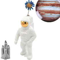 Astronaut vase ceramic ornaments astronaut astronaut creative home model room jewelry planet disc planetary disc