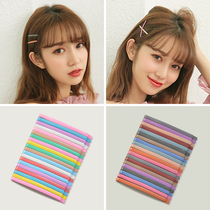 Net Red Girl sweet sweet candy Hyuna hairclip adult top clip one-word clip bangs top clip hairpin headdress Korea