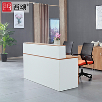 Xisson Front Desk Reception Desk Welcome Desk Trim Board Creative Office Furniture Cashier Special Promotion