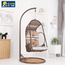 Sunshine outdoor hanging basket rattan chair swing indoor adult rocking chair single rocking chair off hammock birds nest balcony