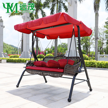 Far Mao Nordic Net Red Outdoor Swing Courtyard Swing Hanging Chair Double Rocking Chair Villa Courtyard Outdoor Rocking Chair