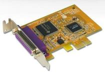 Taiwan Santai SUNIX PAR5408AL PCI-E One Card Small Case Parallel Port Card