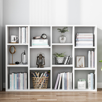 Simple bookcase bookshelf landing simple storage rack storage small cabinet free grid combination cabinet saving space students