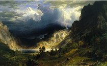 YC213 (United States) Albert Bill Schbert Albert Bierstadt Oil Painting Gallery