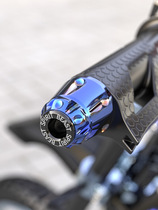 Electric motorcycle handle block modification accessories personality Universal handle plug creative faucet grip plug spirit beast