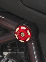 Huanglong 300 frame cover modification accessories motorcycle BJ300GS decoration body screw shell small Tyrannosaurus TNT125